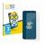 Front side of a product packaging with the brand logo BROTECT. Next to it is the device Samsung Galaxy S23 Plus shown with the
