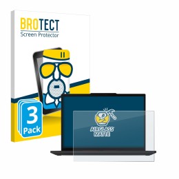 Vorderseite einer Produktverpackung mit dem Markenlogo BROTECT. Daneben ist das Gerät Lenovo ThinkPad T14 Gen 5 mit dem zugehö