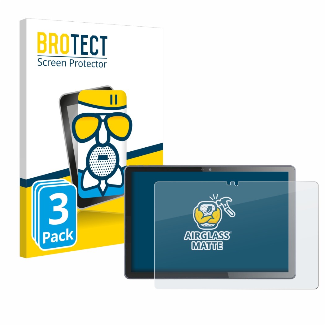 Parte frontale di una confezione del prodotto con il logo del marchio BROTECT. Accanto è raffigurato il dispositivo VALE V10E-