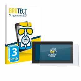 Front side of a product packaging with the brand logo BROTECT. Next to it is the device Volkswagen Tiguan 3 2024 2025 12.9