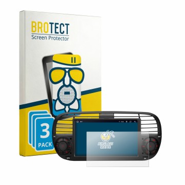 Face avant d’un emballage produit avec le logo de la marque BROTECT. À côté, l’appareil Xtrons IA7250FLBS est représenté avec 