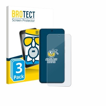 Vorderseite einer Produktverpackung mit dem Markenlogo BROTECT. Daneben ist das Gerät Honor Win RT mit dem zugehörigen Display