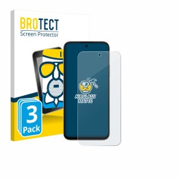 Vorderseite einer Produktverpackung mit dem Markenlogo BROTECT. Daneben ist das Gerät Oppo A6 mit dem zugehörigen Displayschut