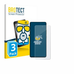 Face avant d’un emballage produit avec le logo de la marque BROTECT. À côté, l’appareil Motorola Signature 165 est représenté 