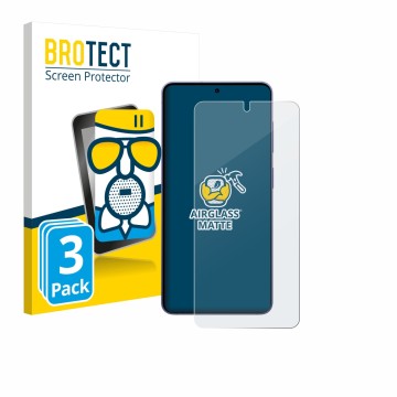 Vorderseite einer Produktverpackung mit dem Markenlogo BROTECT. Daneben ist das Gerät Samsung Galaxy S26 mit dem zugehörigen D