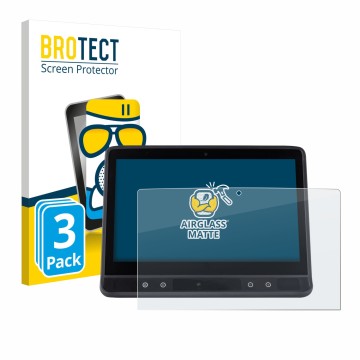 Vorderseite einer Produktverpackung mit dem Markenlogo BROTECT. Daneben ist das Gerät Tobii Dynavox TD I-16 mit dem zugehörige