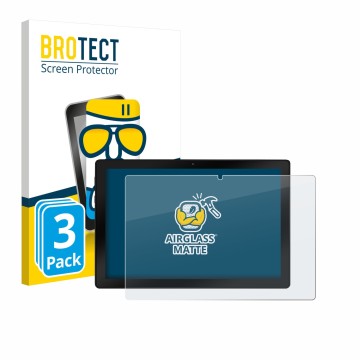 Front side of a product packaging with the brand logo BROTECT. Next to it is the device Wqplo WPLA10 shown with the correspond