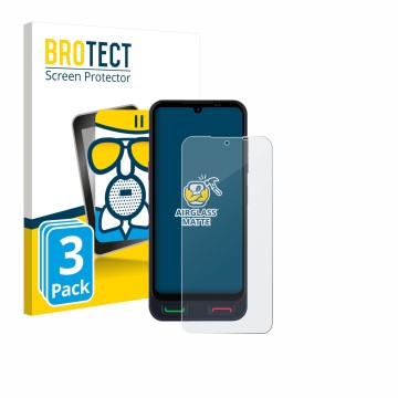 Parte frontal de un envase de producto con el logotipo de la marca BROTECT. Al lado se muestra el dispositivo SPC Zeus 2 Pro c