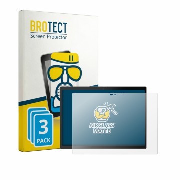 Vorderseite einer Produktverpackung mit dem Markenlogo BROTECT. Daneben ist das Gerät Lenovo ThinkPad X13 Gen 1 Detachable mit