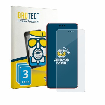 Vorderseite einer Produktverpackung mit dem Markenlogo BROTECT. Daneben ist das Gerät Huawei Mate 60 RS Ultimate mit dem zugeh