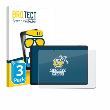 Parte frontale di una confezione del prodotto con il logo del marchio BROTECT. Accanto è raffigurato il dispositivo TCL NxtPap