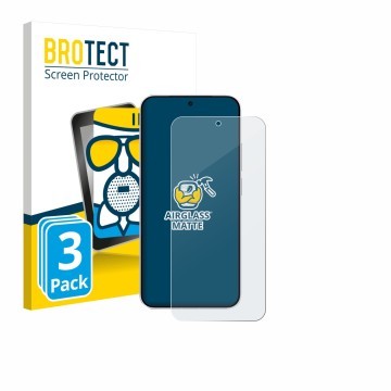 Face avant d’un emballage produit avec le logo de la marque BROTECT. À côté, l’appareil Vivo X300 FE est représenté avec la pr