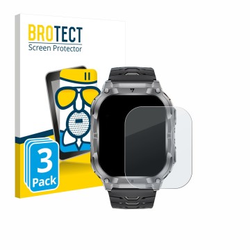 Parte frontal de un envase de producto con el logotipo de la marca BROTECT. Al lado se muestra el dispositivo LIGE EF22 2