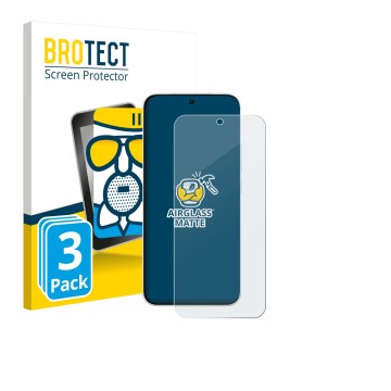 Vorderseite einer Produktverpackung mit dem Markenlogo BROTECT. Daneben ist das Gerät Vivo iQOO Z11 mit dem zugehörigen Displa