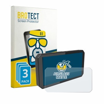 Vorderseite einer Produktverpackung mit dem Markenlogo BROTECT. Daneben ist das Gerät Innovv N1 Pro 5.99