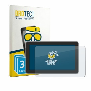 Parte frontal de un envase de producto con el logotipo de la marca BROTECT. Al lado se muestra el dispositivo Bambu Lab H2C co