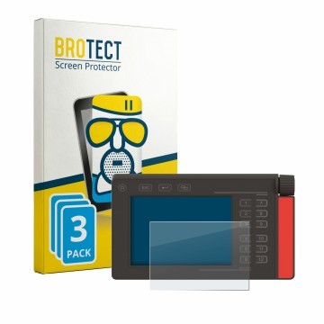 Vorderseite einer Produktverpackung mit dem Markenlogo BROTECT. Daneben ist das Gerät Müller Elektronik SMART570 mit dem zugeh