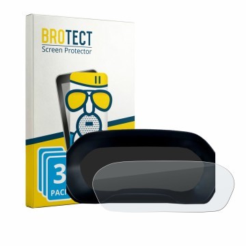 Vorderseite einer Produktverpackung mit dem Markenlogo BROTECT. Daneben ist das Gerät MG ZS Hybrid Plus 2024 Tachoanzeige mit 