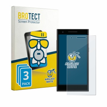 Parte frontale di una confezione del prodotto con il logo del marchio BROTECT. Accanto è raffigurato il dispositivo Philips S3