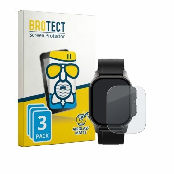 Face avant d’un emballage produit avec le logo de la marque BROTECT. À côté, l’appareil Domino Watch DM62 est représenté avec 