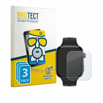 Vorderseite einer Produktverpackung mit dem Markenlogo BROTECT. Daneben ist das Gerät Honor Watch X5i mit dem zugehörigen Disp