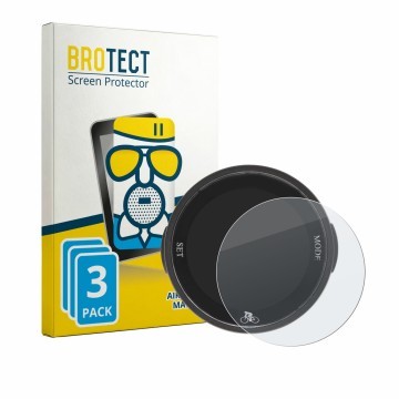 Face avant d’un emballage produit avec le logo de la marque BROTECT. À côté, l’appareil Ejoyous Bike Computer est représenté a