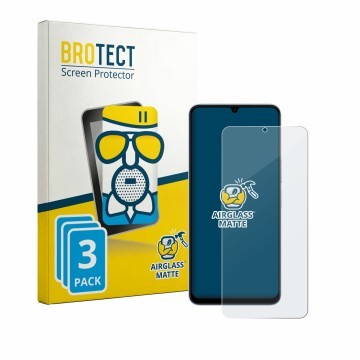 Vorderseite einer Produktverpackung mit dem Markenlogo BROTECT. Daneben ist das Gerät vivo Y05 mit dem zugehörigen Displayschu