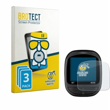 Vorderseite einer Produktverpackung mit dem Markenlogo BROTECT. Daneben ist das Gerät Joycune Joy-587 mit dem zugehörigen Disp