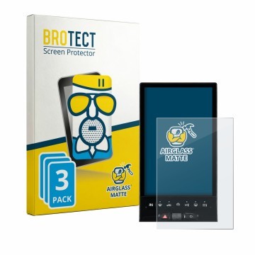 Face avant d’un emballage produit avec le logo de la marque BROTECT. À côté, l’appareil Citroen C5 Aircross Waterfall-Display 