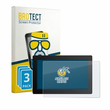 Vorderseite einer Produktverpackung mit dem Markenlogo BROTECT. Daneben ist das Gerät Gaomon PD1621 mit dem zugehörigen Displa