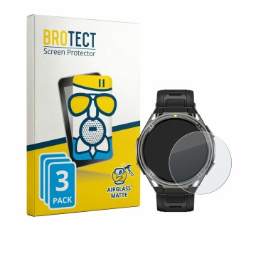 Face avant d’un emballage produit avec le logo de la marque BROTECT. À côté, l’appareil Cubot GT5 est représenté avec la prote
