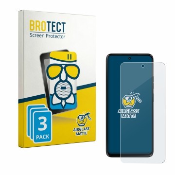 Vorderseite einer Produktverpackung mit dem Markenlogo BROTECT. Daneben ist das Gerät Motorola Moto G47 mit dem zugehörigen Di