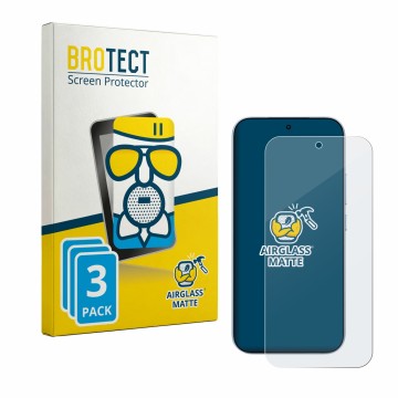 Vorderseite einer Produktverpackung mit dem Markenlogo BROTECT. Daneben ist das Gerät Xiaomi 17T mit dem zugehörigen Displaysc