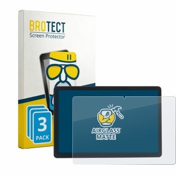 Parte frontale di una confezione del prodotto con il logo del marchio BROTECT. Accanto è raffigurato il dispositivo Acepad A17