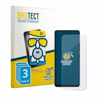 Parte frontale di una confezione del prodotto con il logo del marchio BROTECT. Accanto è raffigurato il dispositivo Infinix Ho