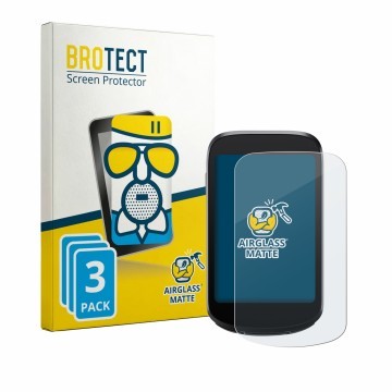Front side of a product packaging with the brand logo BROTECT. Next to it is the device iGPSPORT BSC500 shown with the corresp