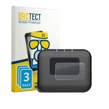 Front side of a product packaging with the brand logo BROTECT. Next to it is the device Deity TC-1 shown with the correspondin
