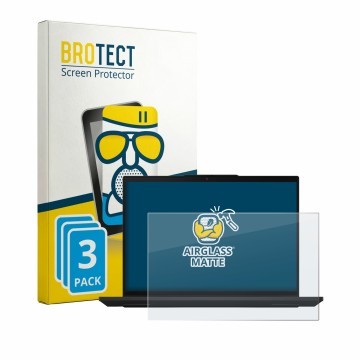 Vorderseite einer Produktverpackung mit dem Markenlogo BROTECT. Daneben ist das Gerät Lenovo ThinkPad L16 Gen 3 mit dem zugehö