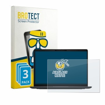 Vorderseite einer Produktverpackung mit dem Markenlogo BROTECT. Daneben ist das Gerät Dell Pro 7 Series 13 P713260 mit dem zug