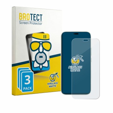 Vorderseite einer Produktverpackung mit dem Markenlogo BROTECT. Daneben ist das Gerät Honor 600e mit dem zugehörigen Displaysc