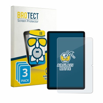 Parte frontale di una confezione del prodotto con il logo del marchio BROTECT. Accanto è raffigurato il dispositivo Xiaomi Red
