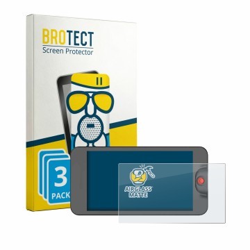 Parte frontale di una confezione del prodotto con il logo del marchio BROTECT. Accanto è raffigurato il dispositivo Osee T5 Pl