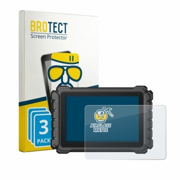 Front side of a product packaging with the brand logo BROTECT. Next to it is the device Topdon One shown with the correspondin