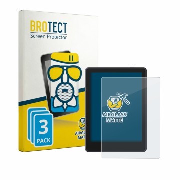 Vorderseite einer Produktverpackung mit dem Markenlogo BROTECT. Daneben ist das Gerät Boox Go 6 Gen II mit dem zugehörigen Dis