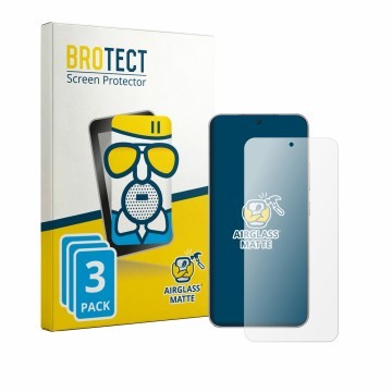 Face avant d’un emballage produit avec le logo de la marque BROTECT. À côté, l’appareil Honor Win Turbo est représenté avec la