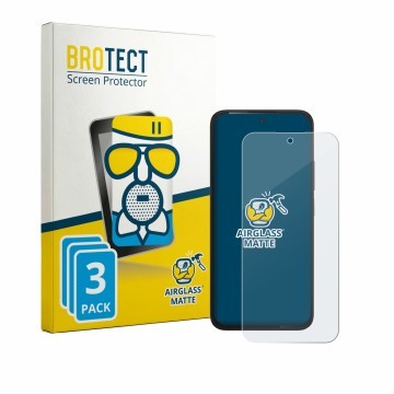 Parte frontal de un envase de producto con el logotipo de la marca BROTECT. Al lado se muestra el dispositivo TCL K70 Power 4G