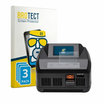 Parte frontale di una confezione del prodotto con il logo del marchio BROTECT. Accanto è raffigurato il dispositivo Spektrum S