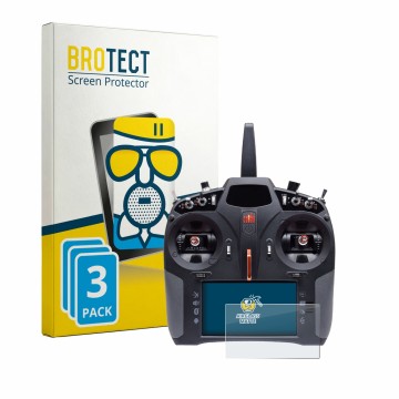 Parte frontale di una confezione del prodotto con il logo del marchio BROTECT. Accanto è raffigurato il dispositivo Spektrum i