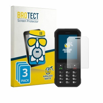 Face avant d’un emballage produit avec le logo de la marque BROTECT. À côté, l’appareil AGM M11 est représenté avec la protect
