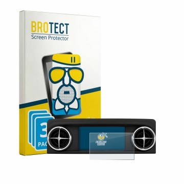 Parte frontale di una confezione del prodotto con il logo del marchio BROTECT. Accanto è raffigurato il dispositivo Mercedes-B
